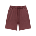 Mineral Wash Waffle Knit Shorts