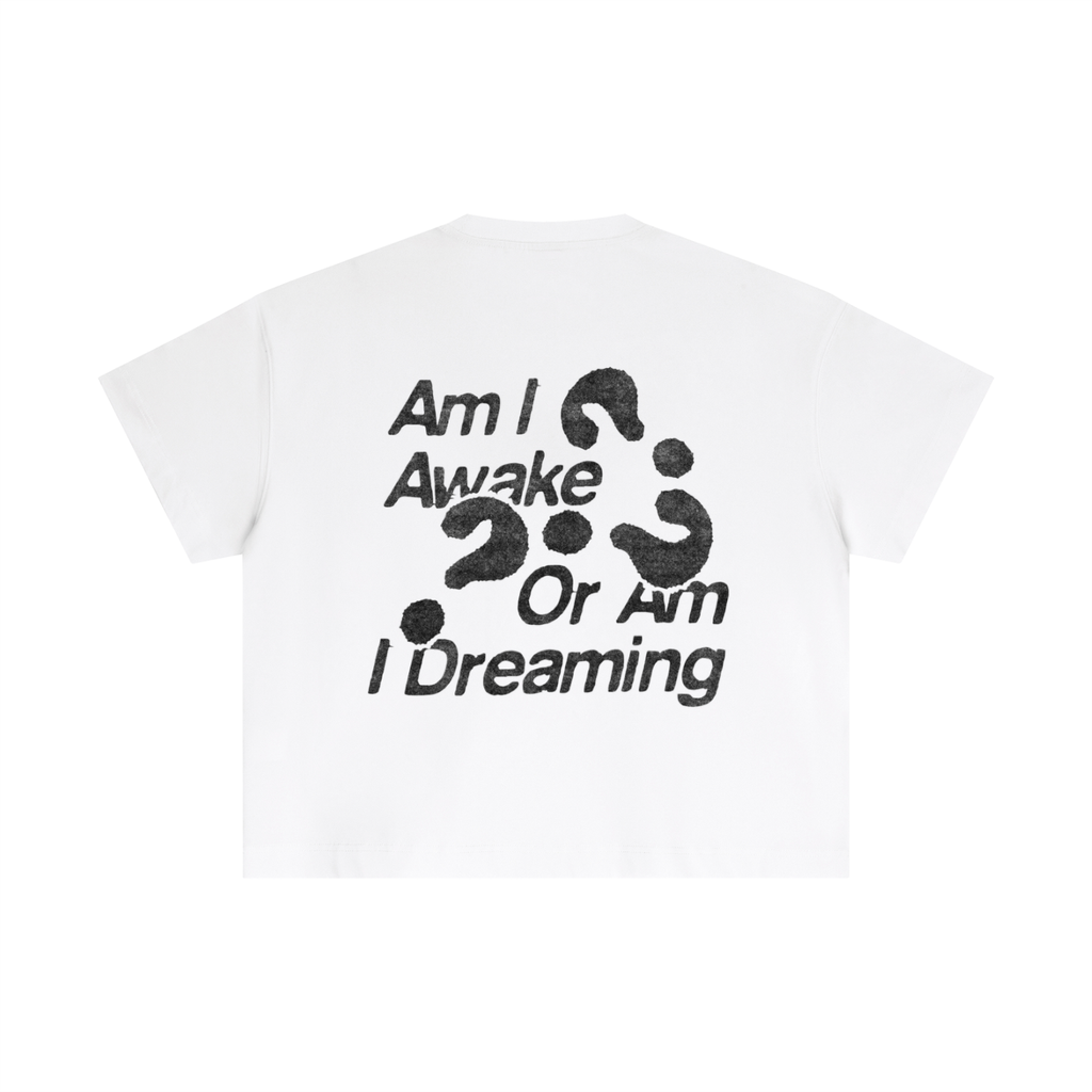 Essential Cotton Boxy T-Shirt (? Graphic)
