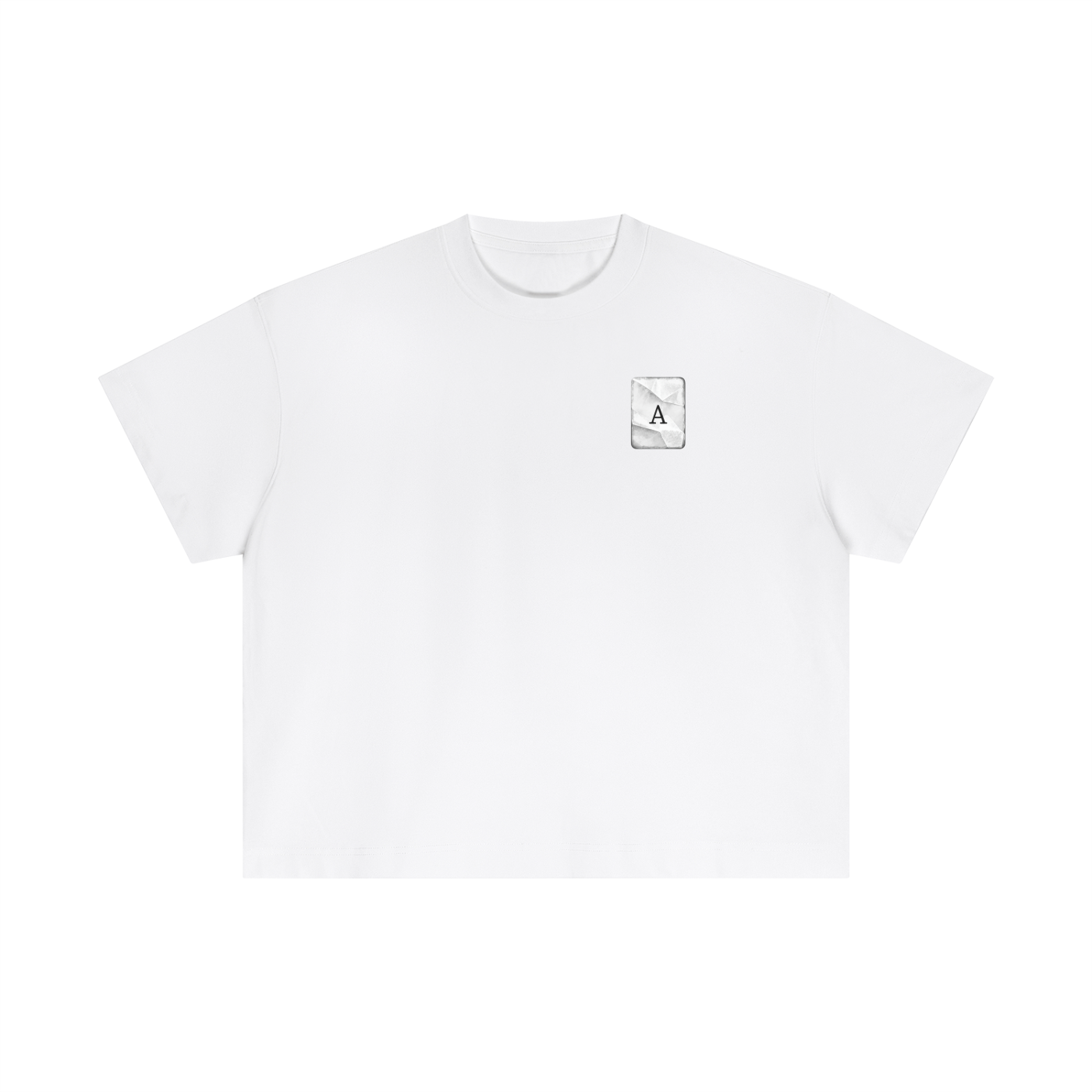 Essential Cotton Boxy T-Shirt (ACE Graphic)