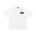 *Area Code Series* SEATTLE 206 Essential Pure Cotton T-Shirt