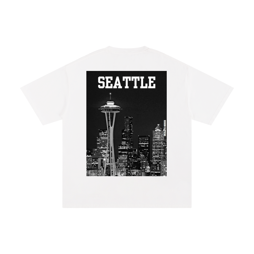 *Area Code Series* SEATTLE 206 Essential Pure Cotton T-Shirt
