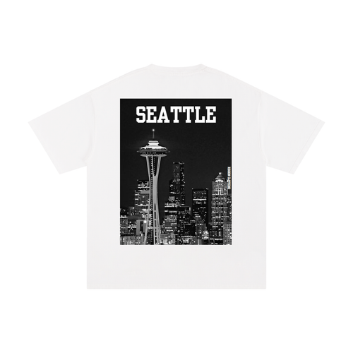 *Area Code Series* SEATTLE 206 Essential Pure Cotton T-Shirt