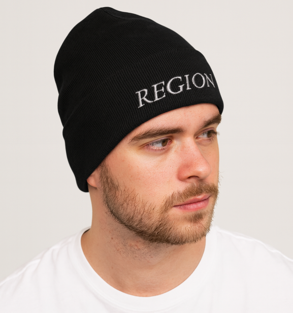 Adult Embroidered Beanie | 1500 Black