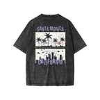 Kids SANTA MONICA Snow Washed Oversized Cotton T-Shirt