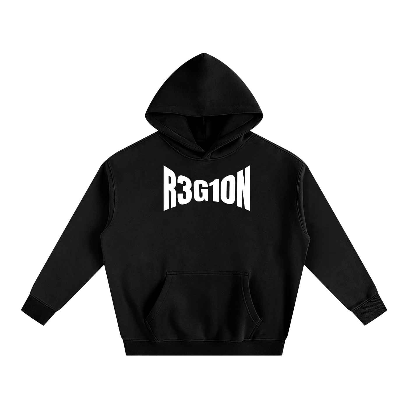 R3G10N Oversized Fleece Hoodie