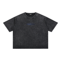 Mineral Wash Boxy Cotton T-Shirt (R3 WRLD)