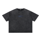 Mineral Wash Boxy Cotton T-Shirt (R3 WRLD)