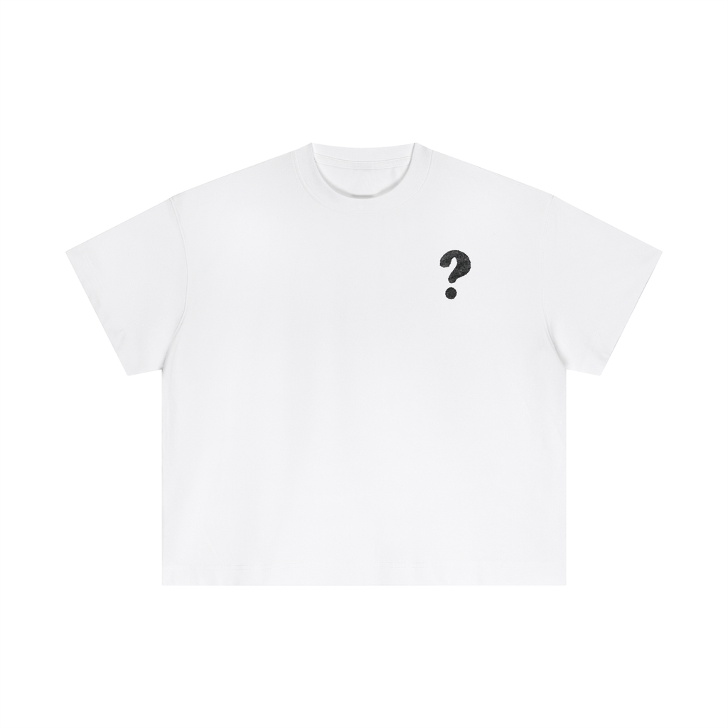 Essential Cotton Boxy T-Shirt (? Graphic)