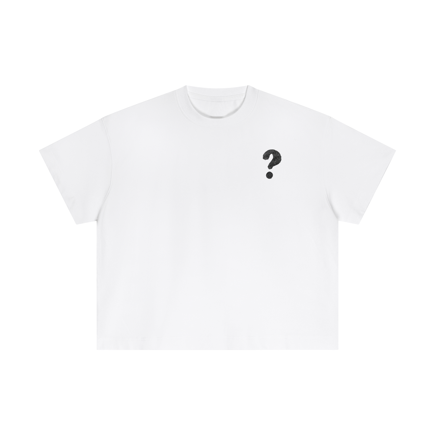 Essential Cotton Boxy T-Shirt (? Graphic)