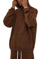 R3G10N Oversized Fleece Hoodie