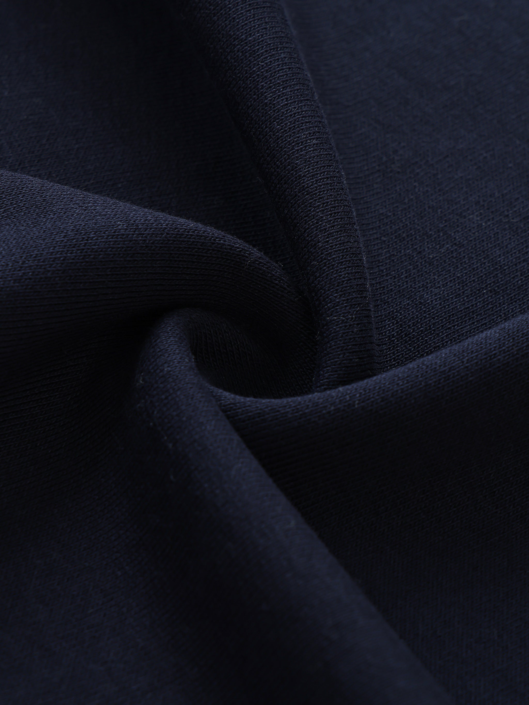 R3G10N Contrast Striped Lapel Collar Sweatshirt